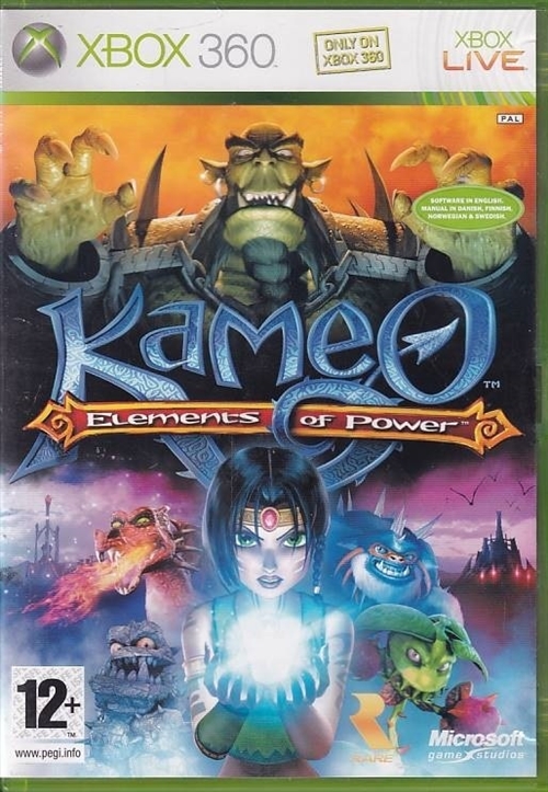 Kameo Elements of Power - XBOX Live - XBOX 360 (B Grade) (Genbrug)